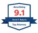 AVVO Top Attorney Award - Divorce Attorney David Roberts from Orlando