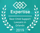 Named Among The Best Child Support Attorneys in Orlando - 2019