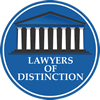 Top 10% The Lawyers of Distinction Award - Divorce Attorney David Roberts from Orlando