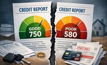 How divorce can impact your credit score